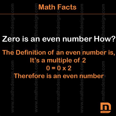 zero is an even number